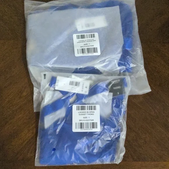 SOLD NEW Matching Set Torrid Curve Lingerie Open Cup Harness Bra & Panty Caged - Picture 4 of 8